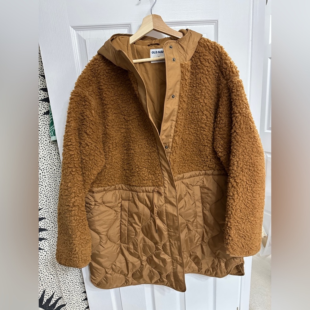 Old Navy Plus Size Sherpa Jacket 2XL